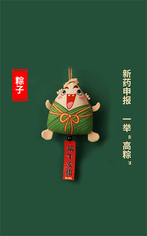 新药申报，一举高“粽”